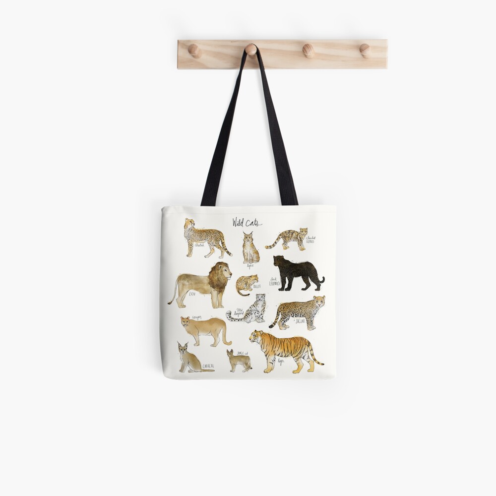 Wild Cats Tote Bag
