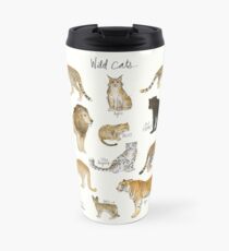 Wild Cats Travel Mug