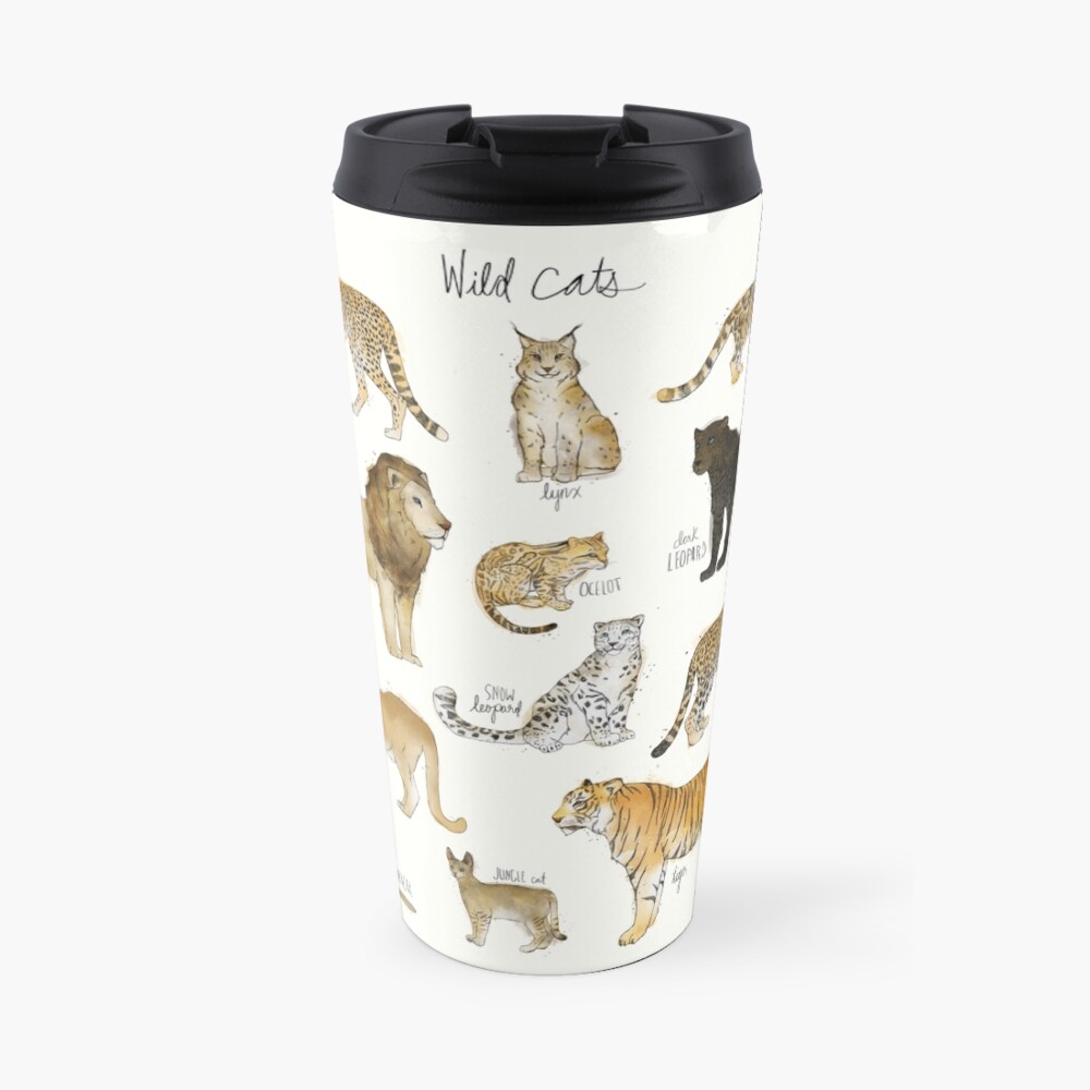 Wild Cats Travel Coffee Mug