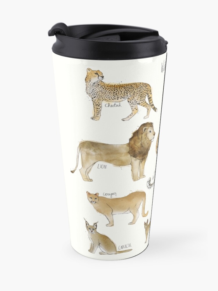 Alternate view of Wild Cats Travel Coffee Mug