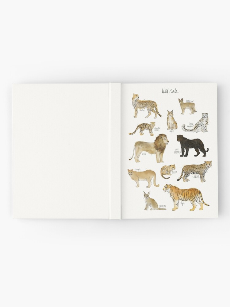 Alternate view of Wild Cats Hardcover Journal