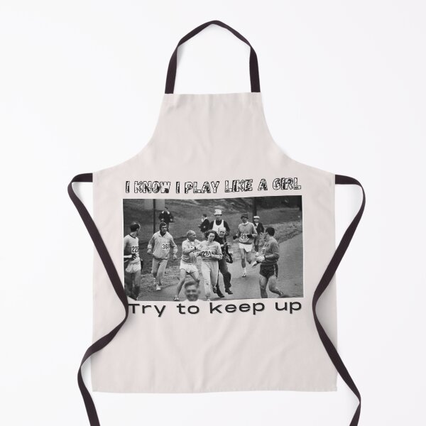 Item preview, I know I play like a Girl Try to keep up t shirt designed and sold by Rockopolys.