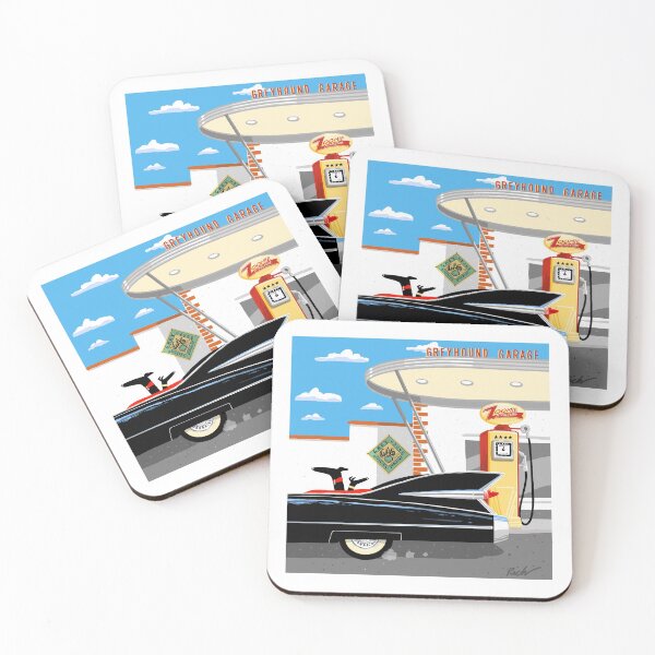 Item preview, Greyhound Garage designed and sold by RichSkipworth.