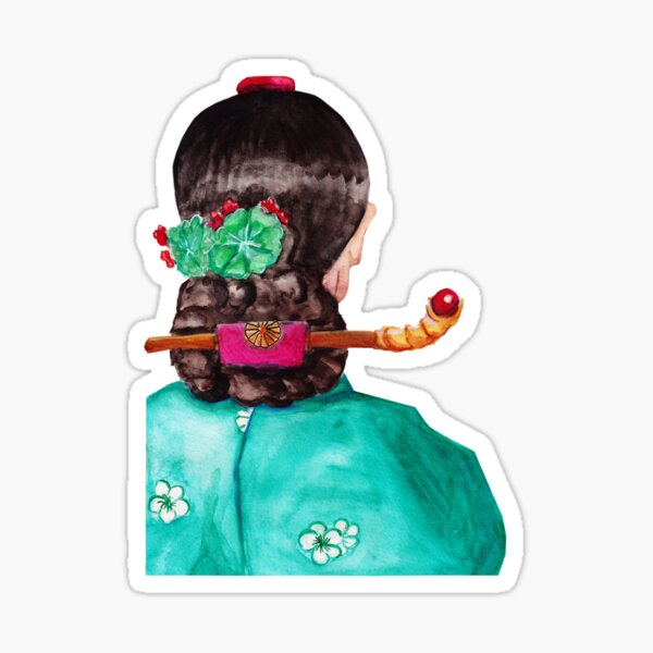 Looking into the future Sticker