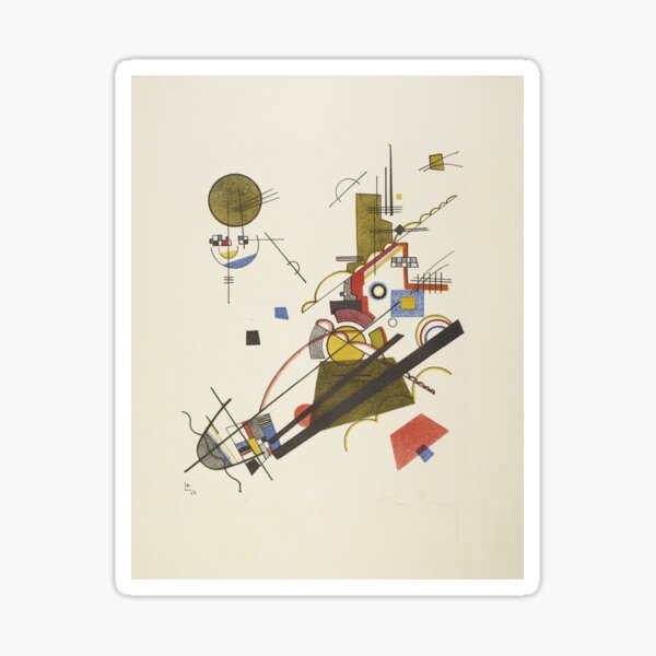 Item preview, Kandinsky - Joyous Ascent - BigArt designed and sold by BigArt.