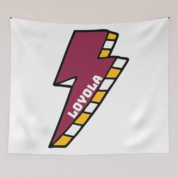 Item preview, Loyola University Chicago Lightning Bolt designed and sold by kkosmicki.