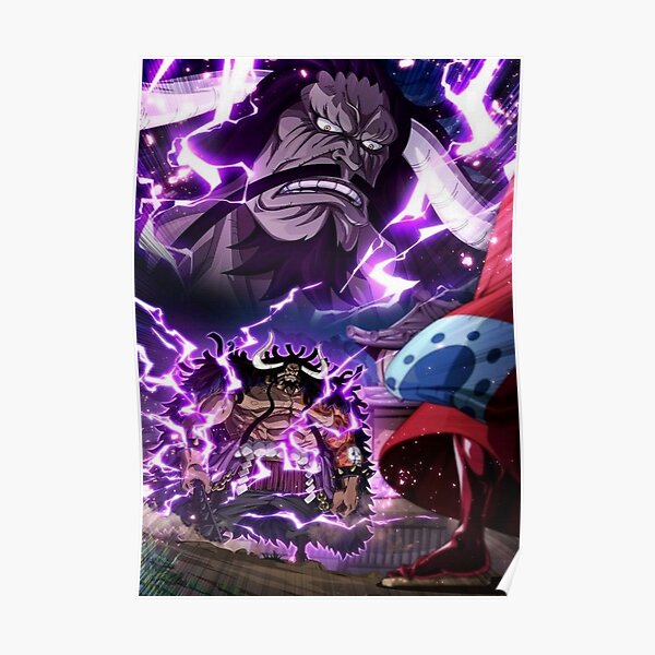 Kaido Vs Luffy Poster By Mattfly86 Redbubble