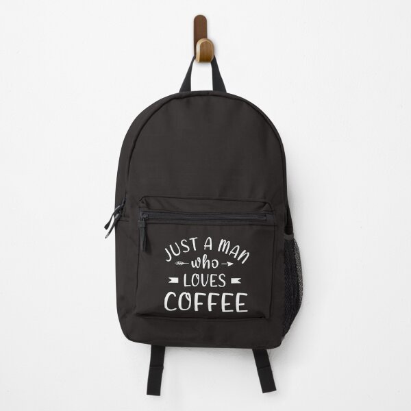 Item preview, Just a man who loves coffee designed and sold by Catsloversdotme.