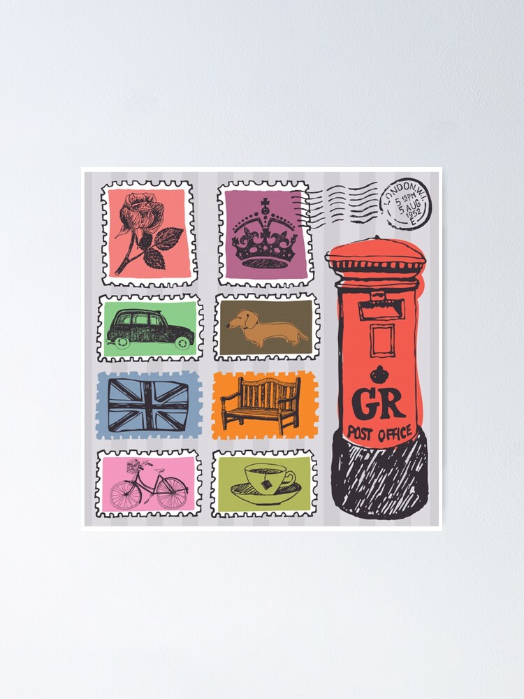 "Royal mail" Poster for Sale by valhallastore Redbubble