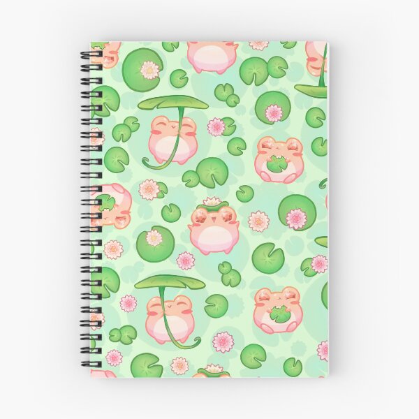 Item preview, Gem froggy | Pink Frogs with green lily pads designed and sold by yvesaffection.