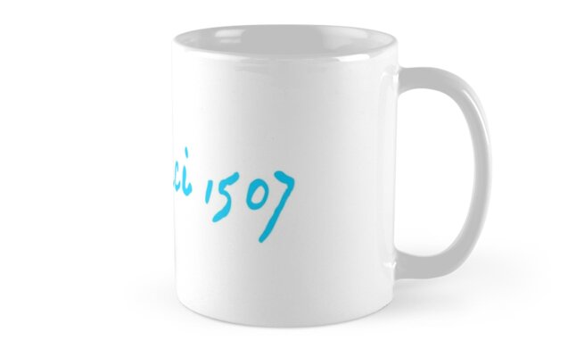 Leonardo Da Vinci Signature Mugs By Strunz Redbubble 8878