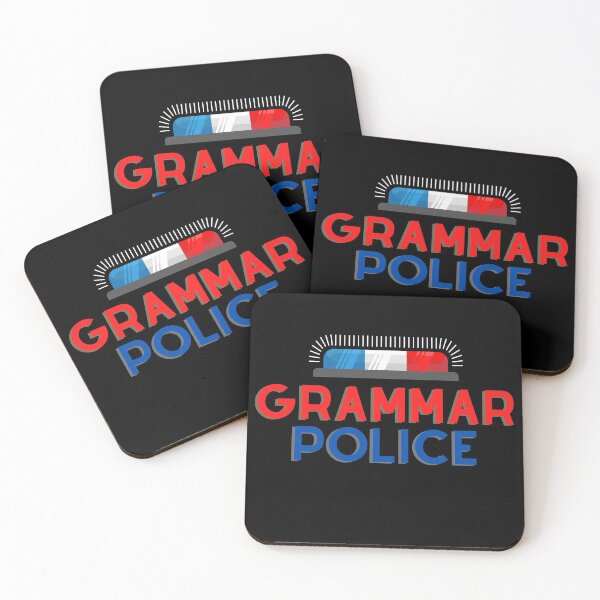 Item preview, Grammar Police designed and sold by Garalama.