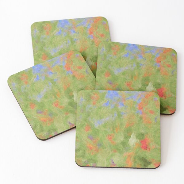 Item preview, Summer Flowers - Abstract Painting - Impressionistic Floral Pattern Monet Inspired Art designed and sold by PiperArtDesign.