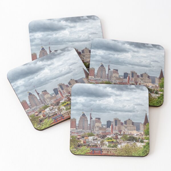Item preview, Baltimore cityscape skyline buildings designed and sold by Dave Fine.