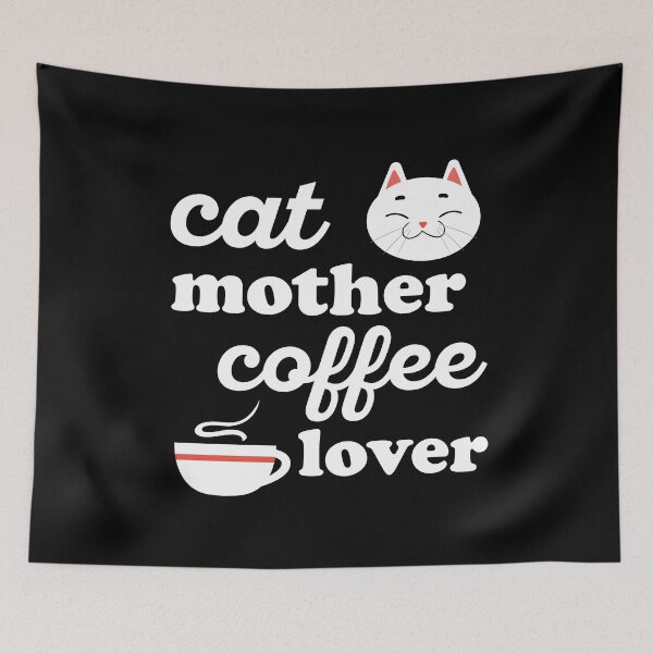Artikelvorschau, cat mother coffee lover entworfen und verkauft von noahs-shop.