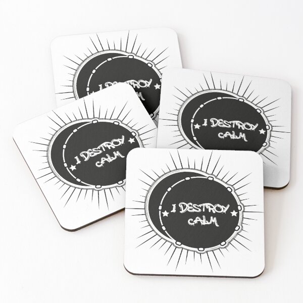 Item preview, I Destroy Calm, Funny Quotes for Drummer designed and sold by YAITPSTORE.