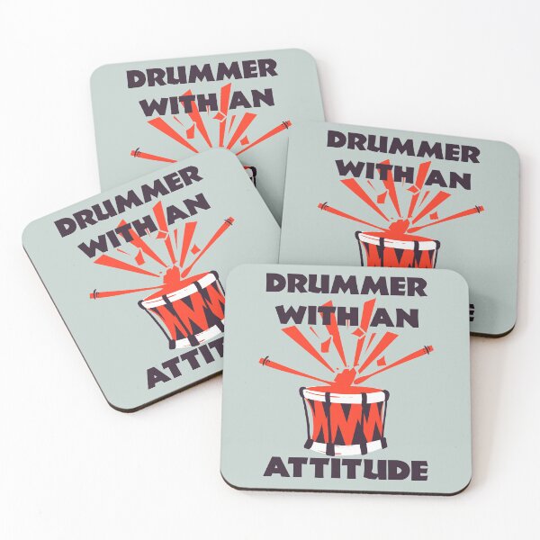 Item preview, Drummer With an Attitude designed and sold by MyDesignCrate.