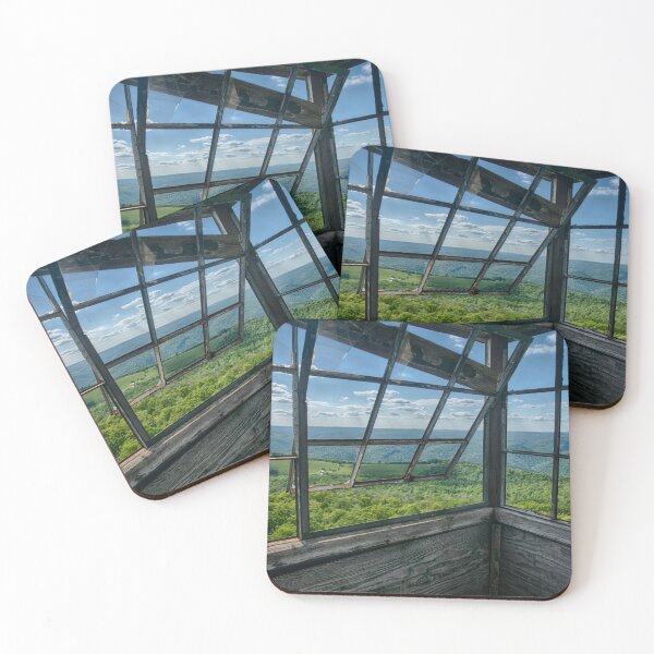Item preview, Fire watch tower over beautiful landscape designed and sold by Dave Fine.