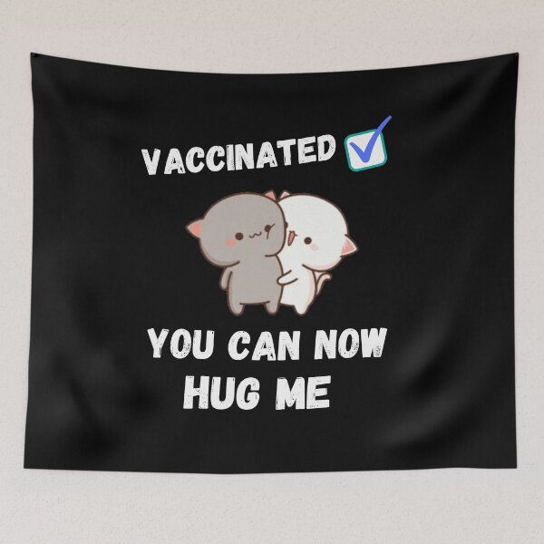 Item preview, Vaccinated You Can Now Hug Me designed and sold by Quadghouls.