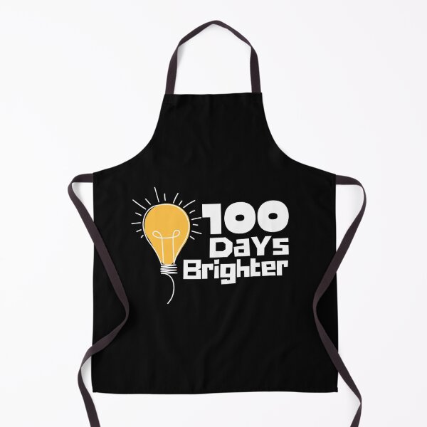 Item preview, 100 Days Brighter Funny 100th Day Of School Gift designed and sold by saadtraibiz.
