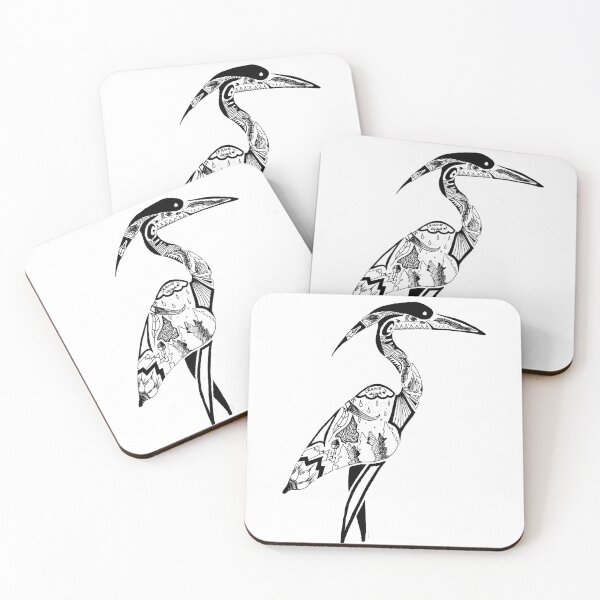 Item preview, Crane - Indigenous Canadian Ojibwe Artist designed and sold by Mackenzie "Kenzie" Janveaux.