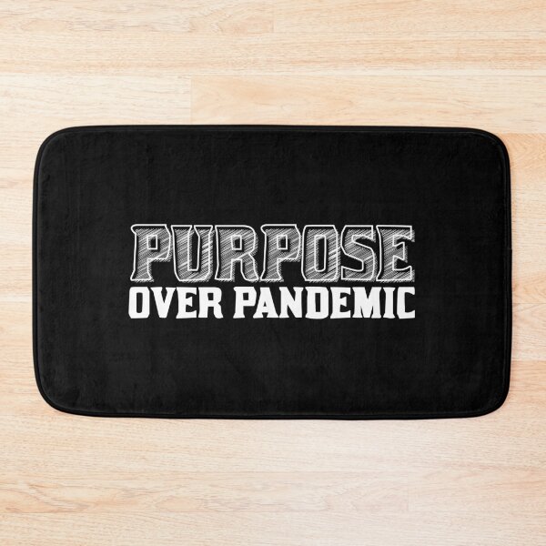 Item preview, Purpose Over Pandemic, Meaningful Inspirational Statement designed and sold by OnPurposeMarket.