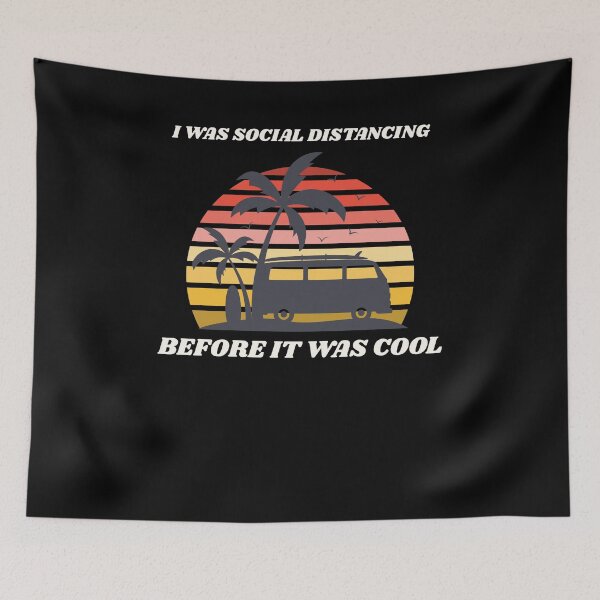 Item preview, Surfing I was Social Distancing Before it was Cool designed and sold by Ricardo Landeros.
