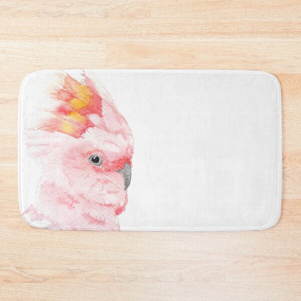 Item preview, Major Mitchell's cockatoo watercolor bird parrot designed and sold by L'Atelier Oranjade.
