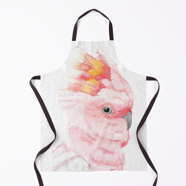 Item preview, Major Mitchell's cockatoo watercolor bird parrot designed and sold by L'Atelier Oranjade.