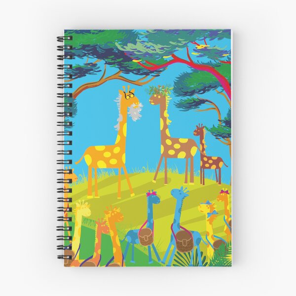 Item preview, Welcome to the animal world of the Blue Giraffes - Julia and Julian! designed and sold by bluegiraffekids.