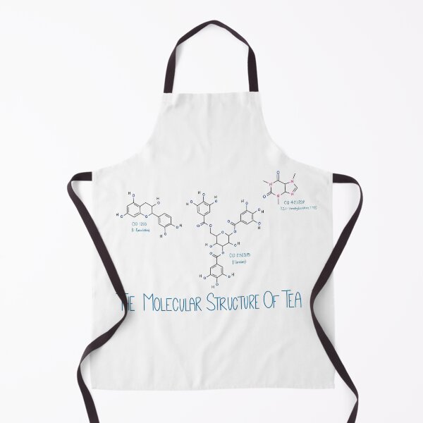 Item preview, The molecular structure of tea designed and sold by Twist and Shout.