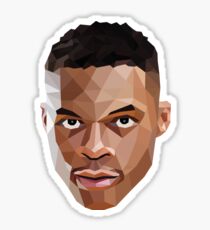 Russell Westbrook Lowpoly Sticker