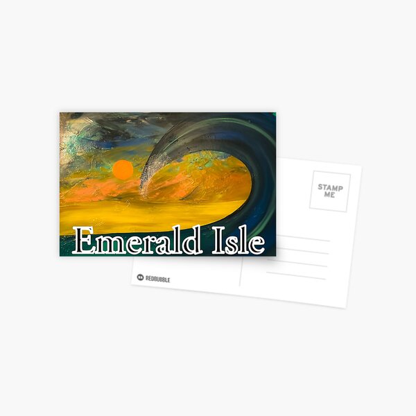 Item preview, Big Wave Sunset Emerald Isle NC  designed and sold by barryknauff.