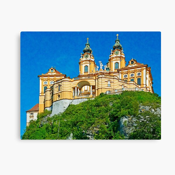 Austria - Melk abbey Canvas Print