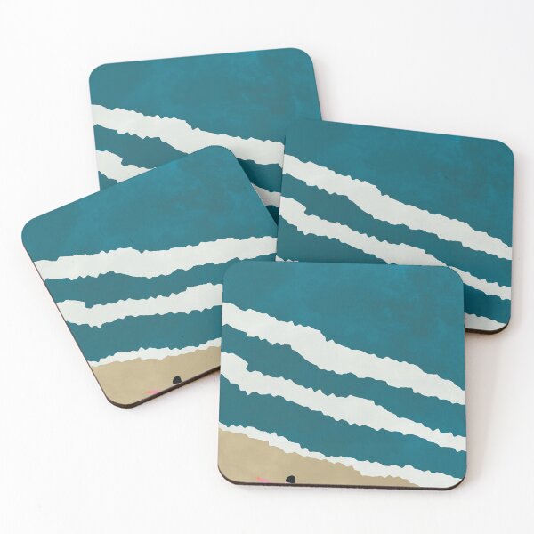 Item preview, Minimalist Beach, Illustration, Scandi, Nordic Wall Art designed and sold by technicolorable_art.