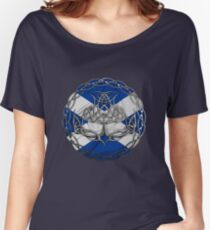 Chrome Celtic Knot Thistle Women's Relaxed Fit T-Shirt
