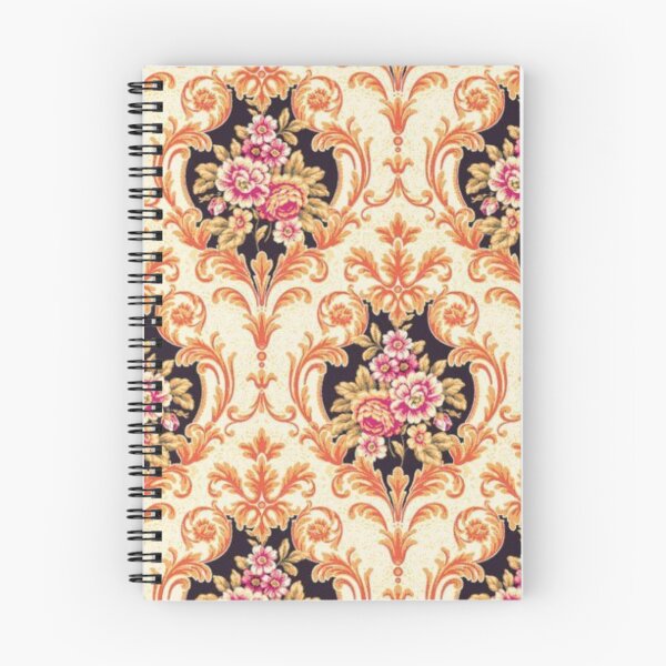 Aperçu de l'œuvre Motif floral orange royal créée et vendue par astrunb5.