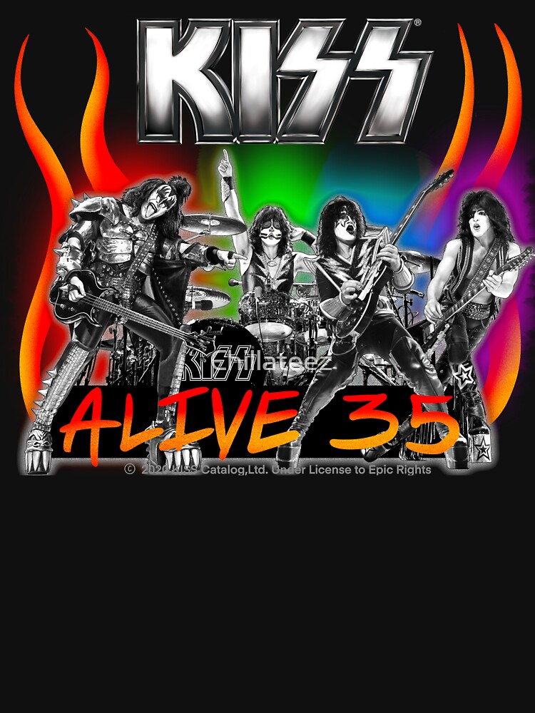 Discover Kiss alive 35 world tour fan art | Classic T-Shirt