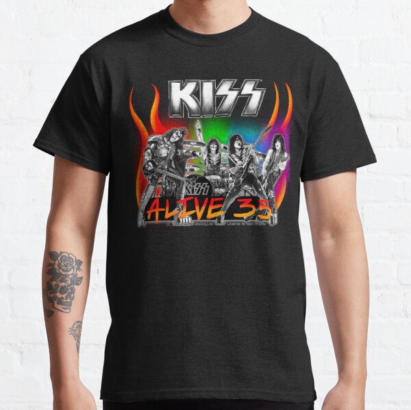 Disover Kiss alive 35 world tour fan art | Classic T-Shirt