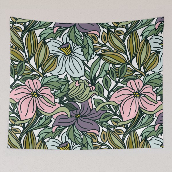 Item preview, Vintage Floral Patterns, Vintage Flower Patterns , Cool natural Patterns  designed and sold by garniturex.