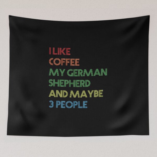 Item preview,  German Shepherd Dog Owner Coffee Lovers Quote Gift Vintage Retro designed and sold by LA diseños.