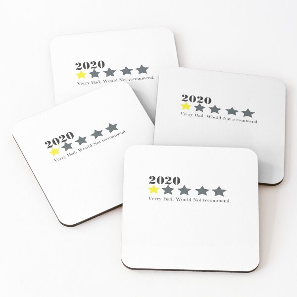 Item preview, T shirt 2020 Very Bad Would Not Recommend 1 star rating t shirt designed and sold by TAJINEKIDS.