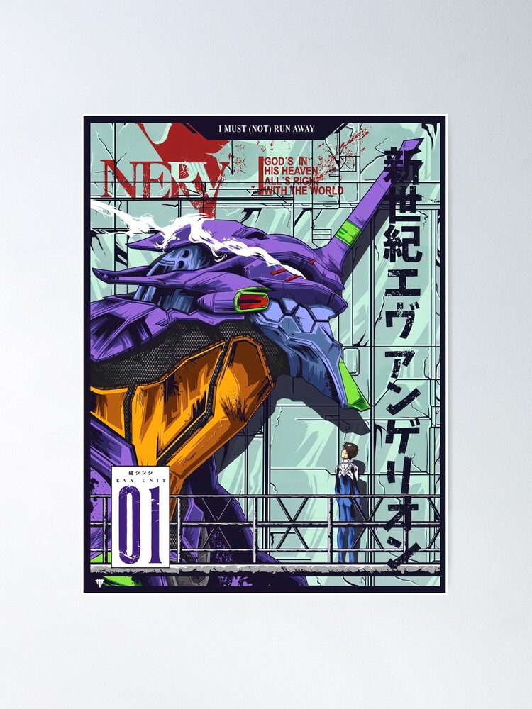 Alternate view of Neon Genesis Evangelion Unit-01 Poster
