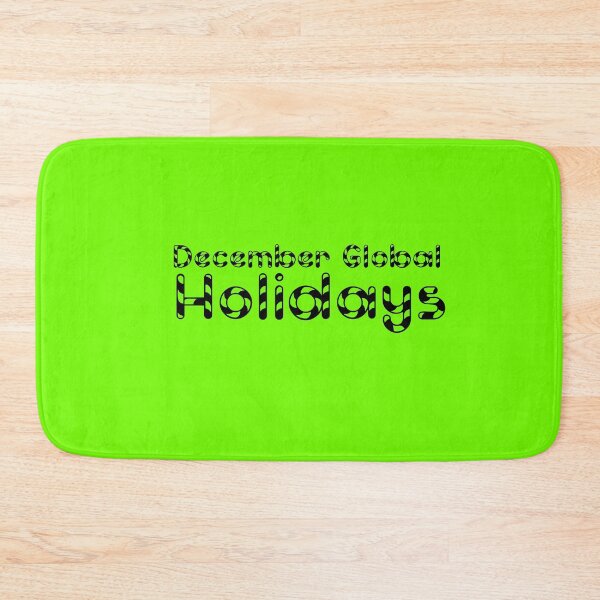 Item preview, December Global Holidays Green designed and sold by DamaliePierre.