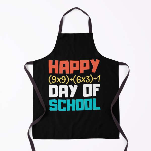 Item preview, Happy (9x9)+(6x3)+1 Day Of School Math Formula Funny 100th Day Of School Gift designed and sold by saadtraibiz.