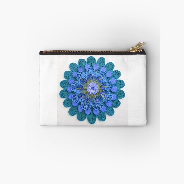 Item preview, Paper Quilling Blue Shades Mandala designed and sold by TruptisCraft.