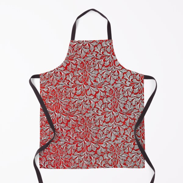 Item preview, Intricate Red Floral Pattern Design designed and sold by Everywares.