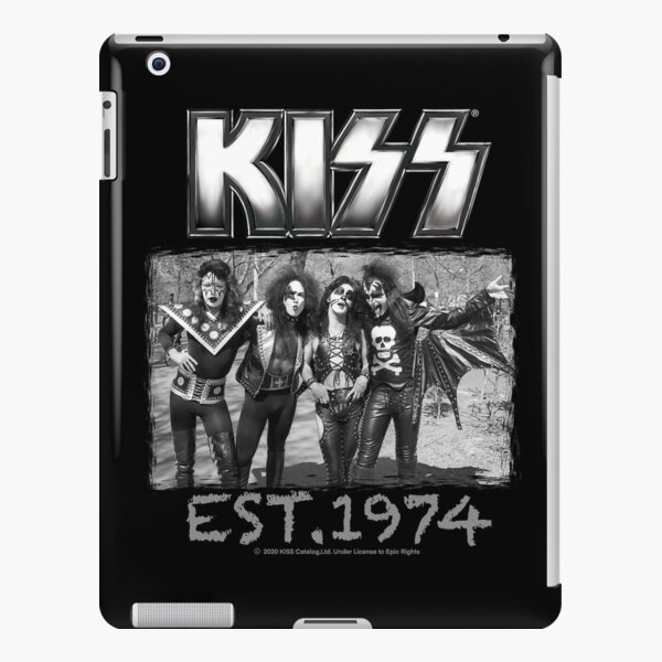 Kiss vintage est.1974 iPad Snap Case