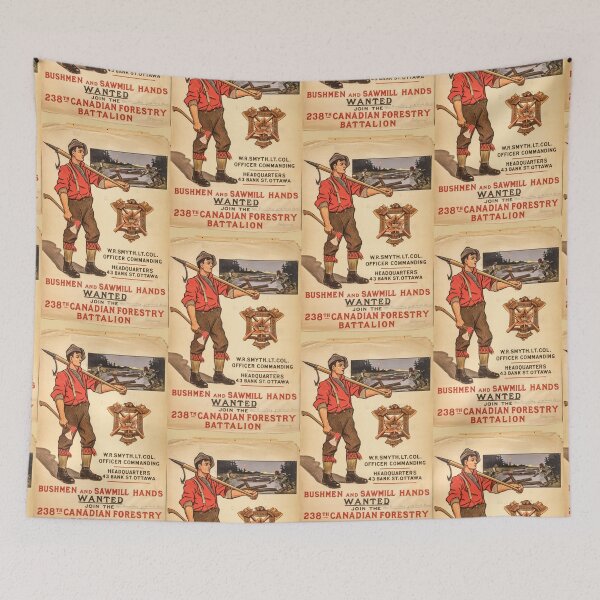 Item preview, Bushmen wanted: 238th Canadian Forestry Battalion designed and sold by CitizenAwear.