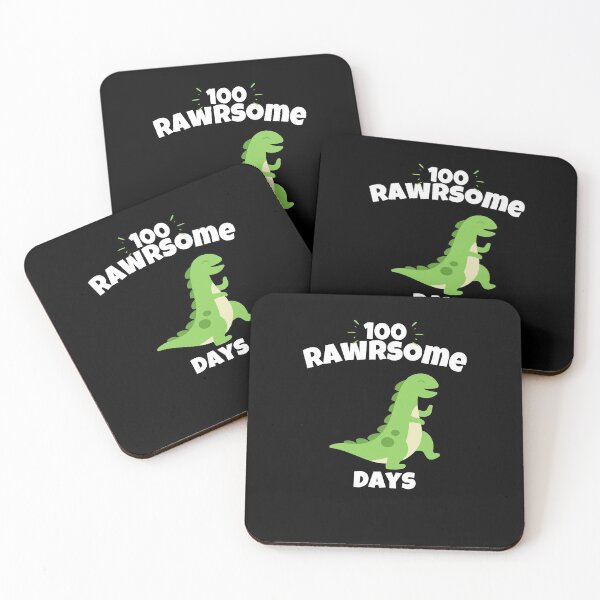 Item preview, 100 Rawrsome Days Funny 100th Day Of School Gift designed and sold by saadtraibiz.